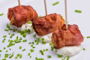 1E_VIERA CON BACON Y MAHONESA DE ALMENDRA