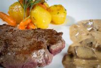 3f Solomillo de Ternera en Salsa de Hongos Beltza